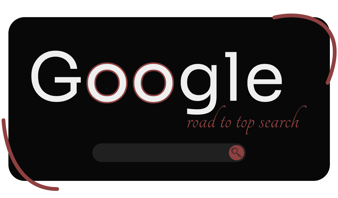 Illustrazione che mostra processi SEO e SEA con strumenti Google