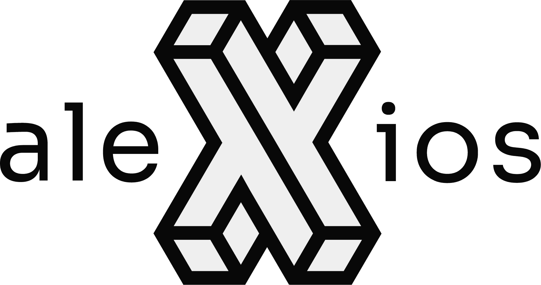 Immagine del logo Alexios in modalità chiara